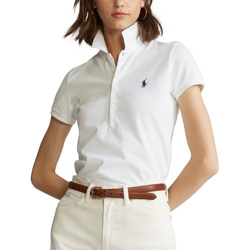 Cotton Polo Shirt with Short Sleeves - Polo Ralph Lauren - Modalova