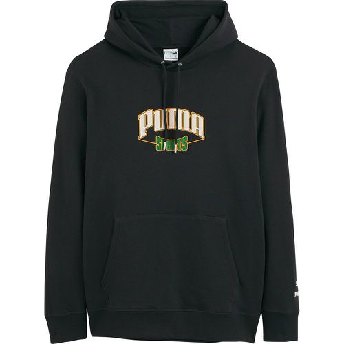 Fanbase Logo Print Hoodie in Cotton - Puma - Modalova