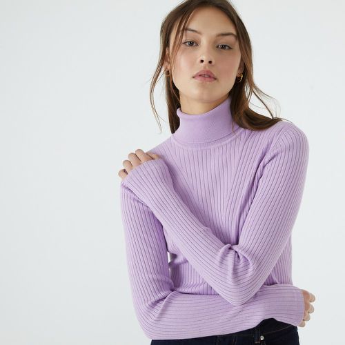 Basic Turtleneck Jumper in Ribbed Knit - LA REDOUTE COLLECTIONS - Modalova