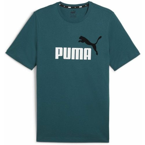 Essential Cotton Sports T-Shirt with Large Logo - Puma - Modalova