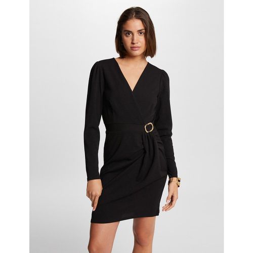 Fitted Draped Mini Dress - Morgan - Modalova