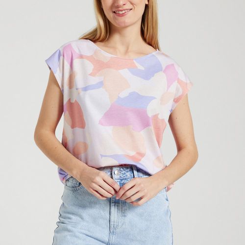 Kalabs Matisse Cotton T-Shirt in Multicolour Pastel Print - Des Petits Hauts - Modalova
