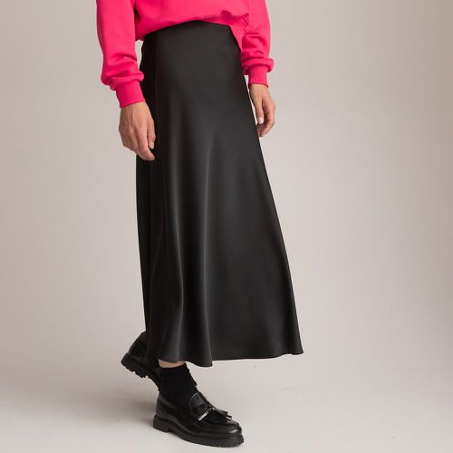 Les Signatures - Recycled Full Midaxi Skirt in Matte Satin - LA REDOUTE COLLECTIONS - Modalova