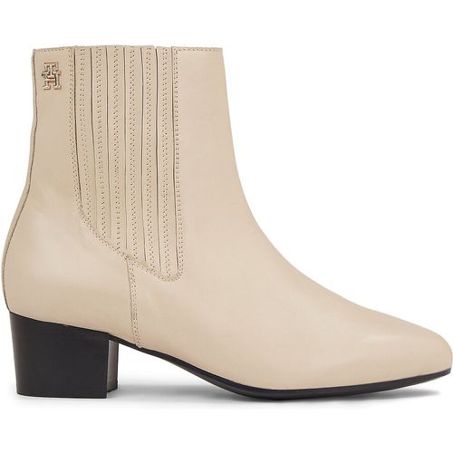 Essential Leather Ankle Boots - Tommy Hilfiger - Modalova