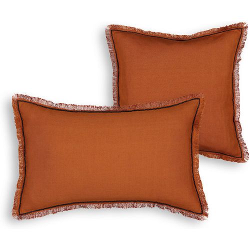 Menorca Linen & Cotton Cushion Cover - LA REDOUTE INTERIEURS - Modalova