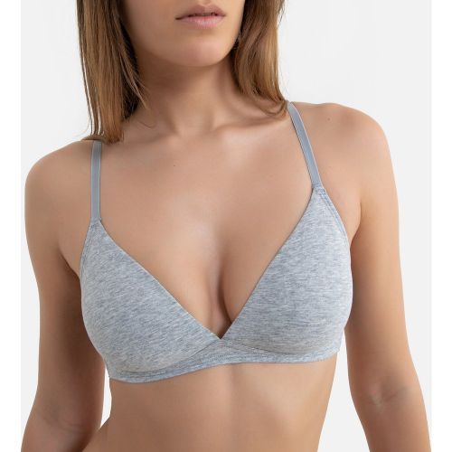 Cotton Triangle Bra - LA REDOUTE COLLECTIONS - Modalova