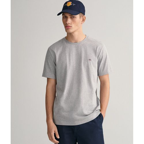 Cotton Regular Fit T-Shirt with Short Sleeves - Gant - Modalova