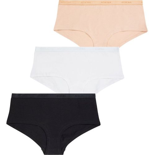 Pack of 3 Shorts in Cotton - Athena - Modalova