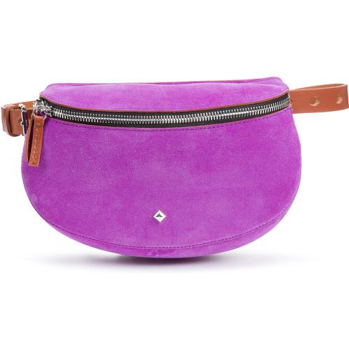 La Lili Rock Bum Bag in Suede - HERBERT FRERE SOEUR - Modalova