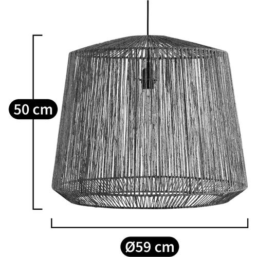 Yaku 59cm Diameter Hemp Ceiling Light - LA REDOUTE INTERIEURS - Modalova