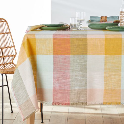 Formia Checked 100% Woven-Dyed Cotton Tablecloth - LA REDOUTE INTERIEURS - Modalova
