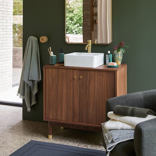 Lambro Walnut Bathroom Sink Unit - LA REDOUTE INTERIEURS - Modalova