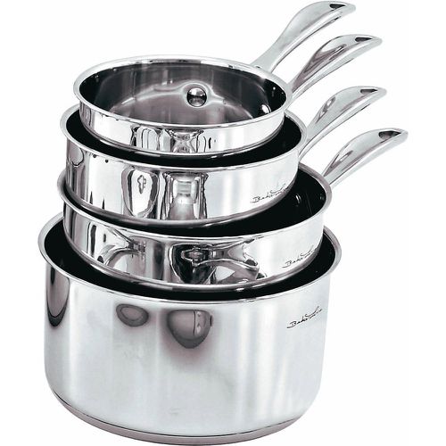 Set of 4 Chef Stainless Steel Saucepans - Beka - Modalova