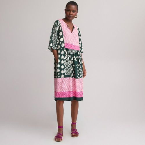 Full Mid-Length Dress in Tribal Print - Anne weyburn - Modalova