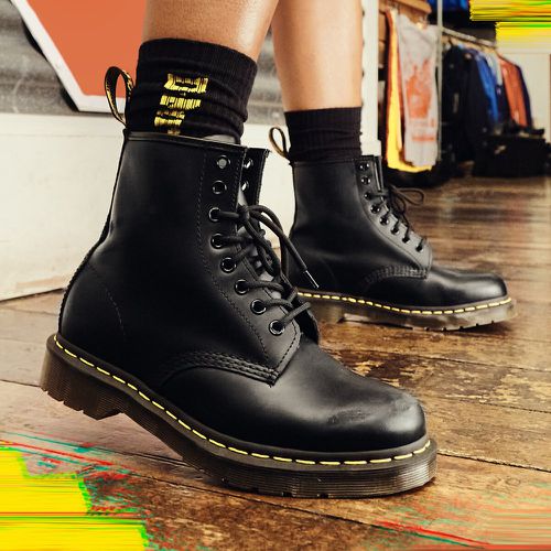 Smooth Leather Ankle Boots - Dr. Martens - Modalova