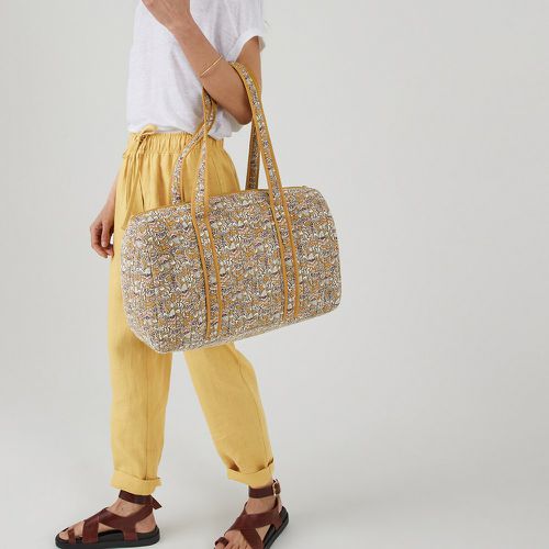 Floral Weekend Bag in Quilted Cotton - LA REDOUTE COLLECTIONS - Modalova