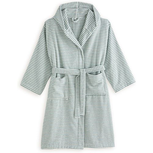 Malo Striped Hooded 100% Cotton Terry Bathrobe - LA REDOUTE INTERIEURS - Modalova