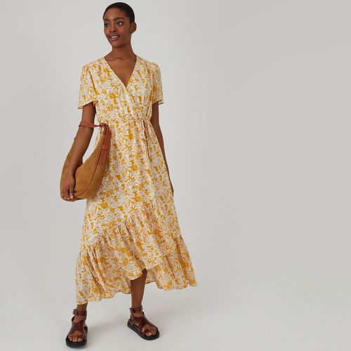 Recycled Tiered Maxi Dress in Floral - LA REDOUTE COLLECTIONS - Modalova