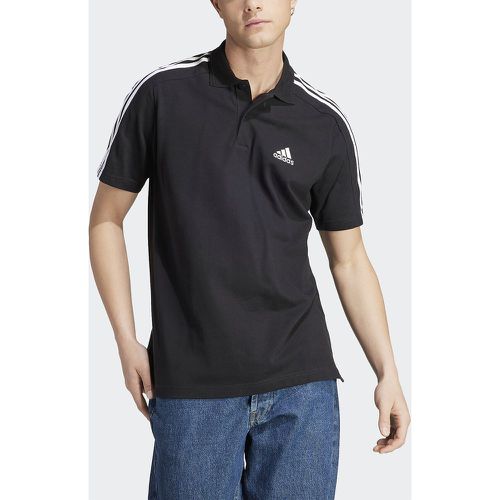 Essentials Polo Shirt with Small Embroidered Logo in Cotton Pique - ADIDAS SPORTSWEAR - Modalova