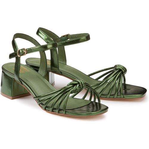Metallic Thin Strap Sandals with Heel - LA REDOUTE COLLECTIONS - Modalova
