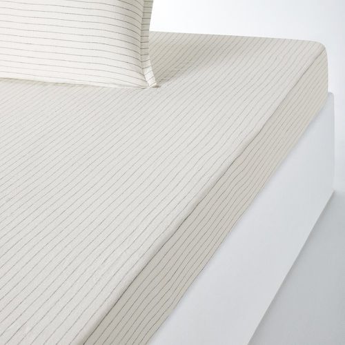 Linot 100% Washed Linen Fitted Sheet - LA REDOUTE INTERIEURS - Modalova