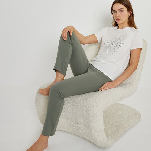Cotton Jersey Pyjamas with Short Sleeves - LA REDOUTE COLLECTIONS - Modalova