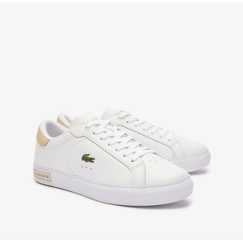 Powercourt Low Top Trainers in Leather - Lacoste - Modalova