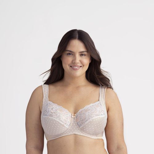 Lovely lace bra in cotton mix without underwiring Miss Mary Of