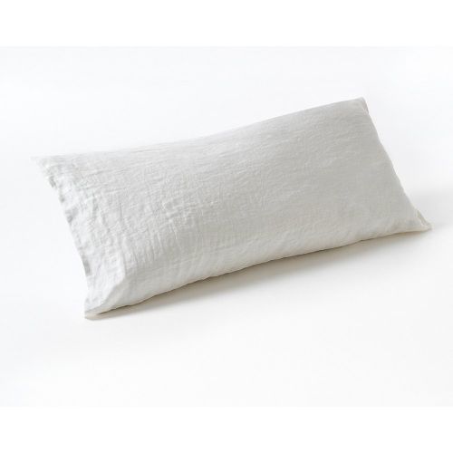 Elina 100% Washed Linen Bolster Pillowcase - AM.PM - Modalova