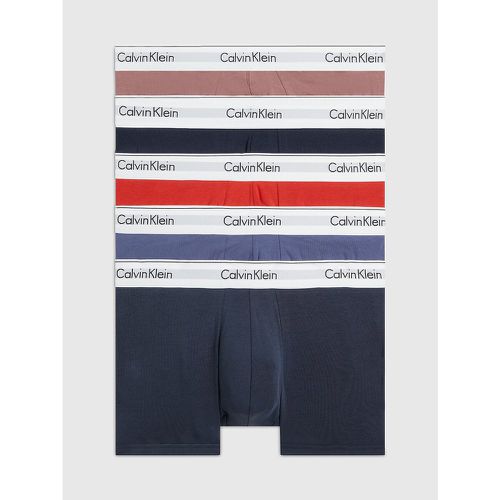 Pack of 5 Hipsters in Plain Cotton - Calvin Klein Underwear - Modalova