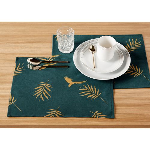 Set of 2 Cancun Tropical Stain-Resistant Polycotton Placemats - SO'HOME - Modalova