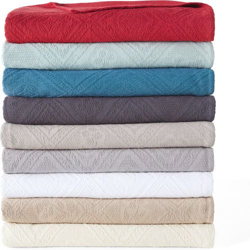 Indo 100% Cotton Jacquard Bedspread - LA REDOUTE INTERIEURS - Modalova