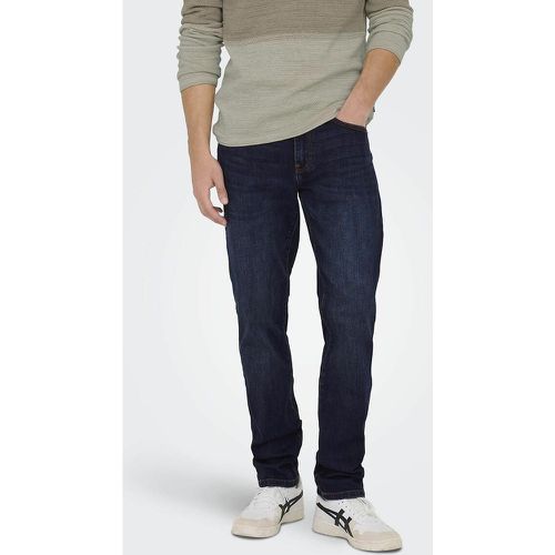 Weft Straight Jeans in Mid Rise - Only & Sons - Modalova