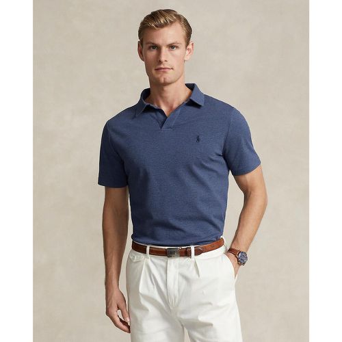 Cotton Pique Polo Shirt with Breast Pocket - Polo Ralph Lauren - Modalova