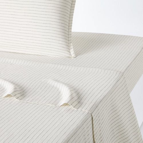 Linot 100% Washed Linen Flat Sheet - LA REDOUTE INTERIEURS - Modalova