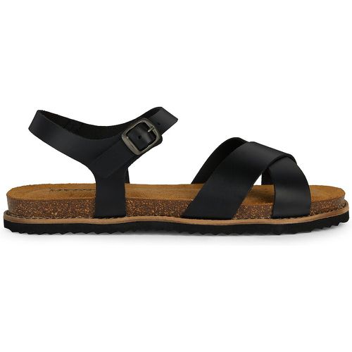 Leuca Leather Flat Sandals - Geox - Modalova
