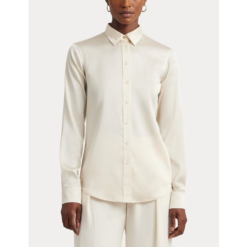 Jamelko Satin Shirt with Long Sleeves - Lauren Ralph Lauren - Modalova
