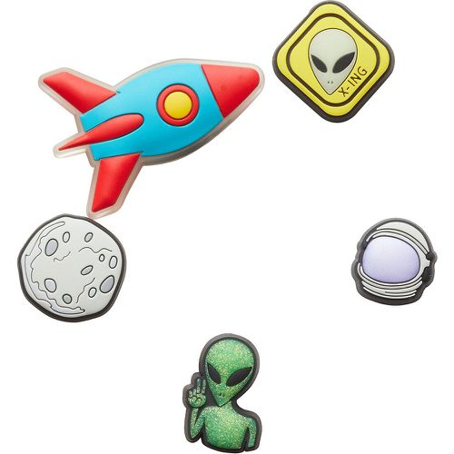 Pack of 5 Jibbitz Outer Space Charms - Crocs - Modalova