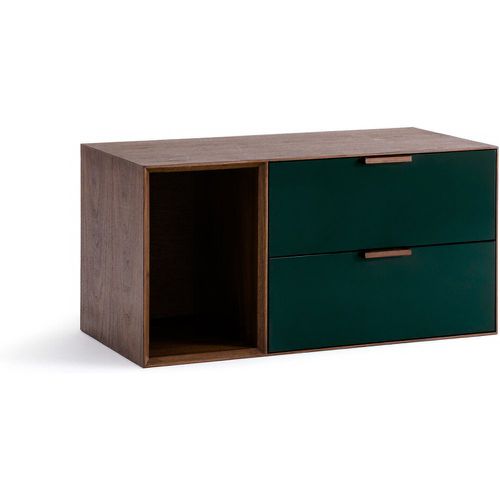 Aldon Walnut Veneer Compartment with Lacquered Drawers - AM.PM - Modalova