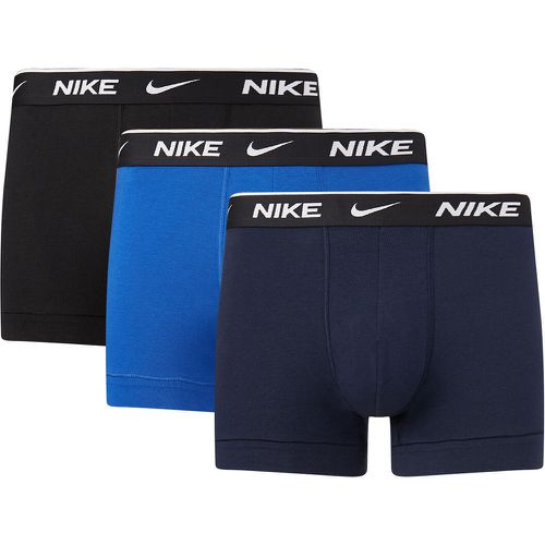 Pack of 3 Hipsters in Plain Cotton - Nike - Modalova