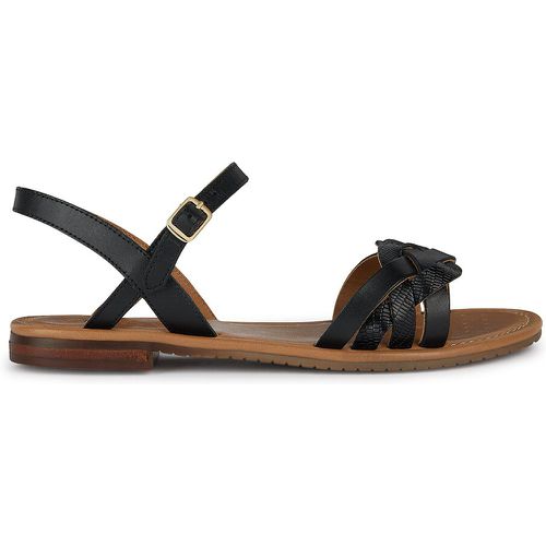 Sozy Leather Flat Sandals - Geox - Modalova