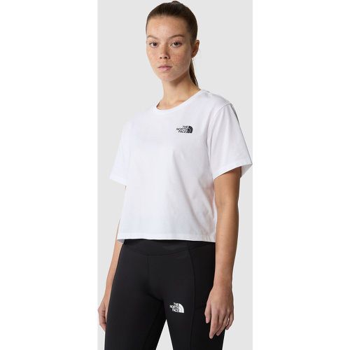 Simple Dome Cropped T-Shirt in Cotton Mix - The North Face - Modalova