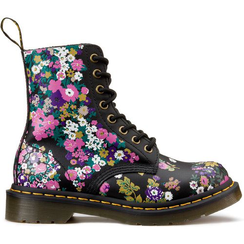 Pascal Ankle Boots in Floral Print Leather - Dr. Martens - Modalova