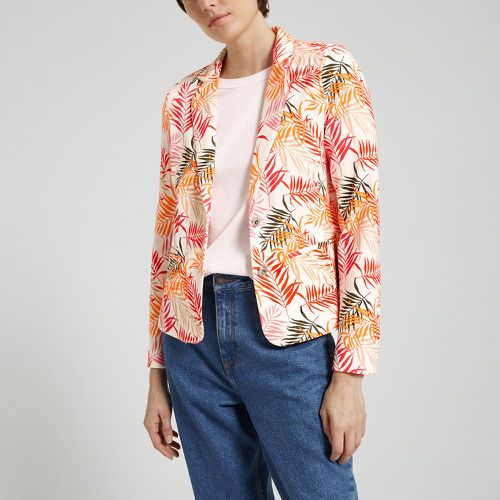 Floral Fitted Blazer - Only - Modalova