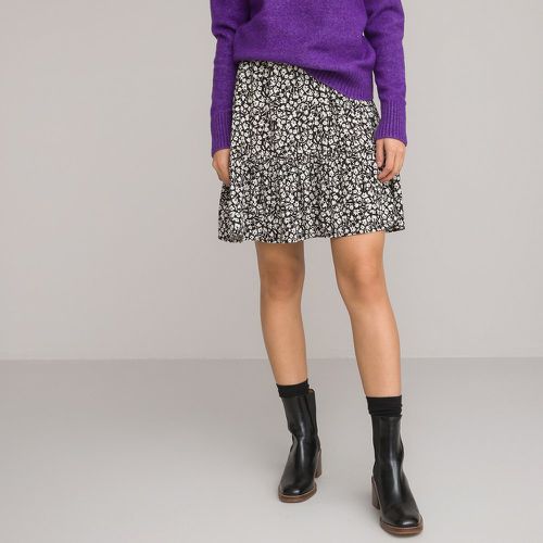 Floral Tiered Mini Skirt - LA REDOUTE COLLECTIONS - Modalova