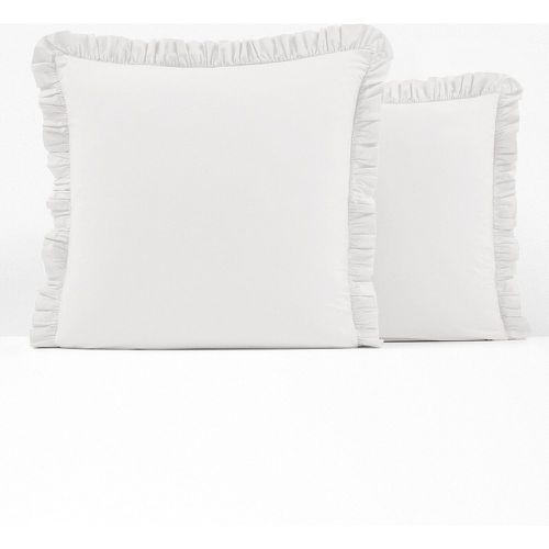 Ruffle 100% Washed Cotton Pillowcase - LA REDOUTE INTERIEURS - Modalova