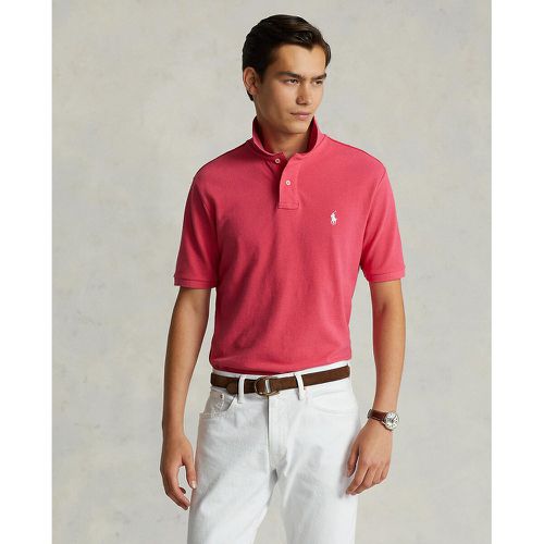 Cotton Custom Slim Fit Polo Shirt with Pony Player Embroidery - Polo Ralph Lauren - Modalova