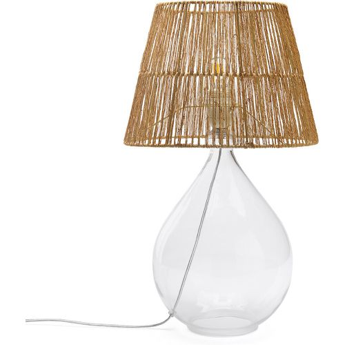Yaku Glass & Hemp Table Lamp - LA REDOUTE INTERIEURS - Modalova