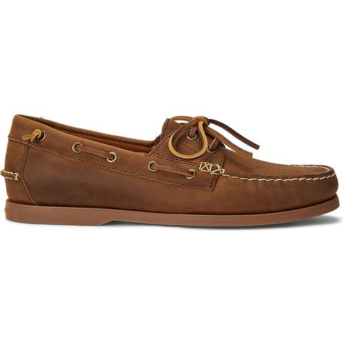 Merton Leather Boat Shoes - Polo Ralph Lauren - Modalova