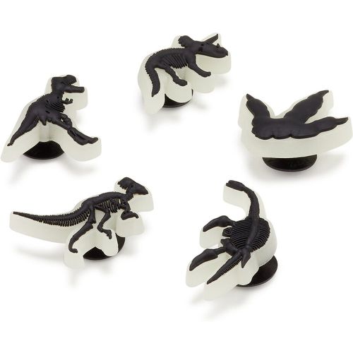 Pack of 5 Dinosaur Jibbitz Charms - Crocs - Modalova